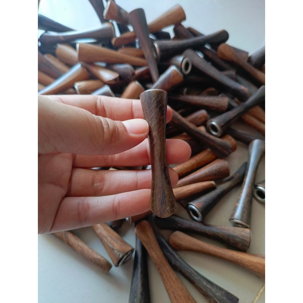Jual ONCE PIPA ROKOK KAYU GAHARU HITAM 7cm | Shopee Indonesia