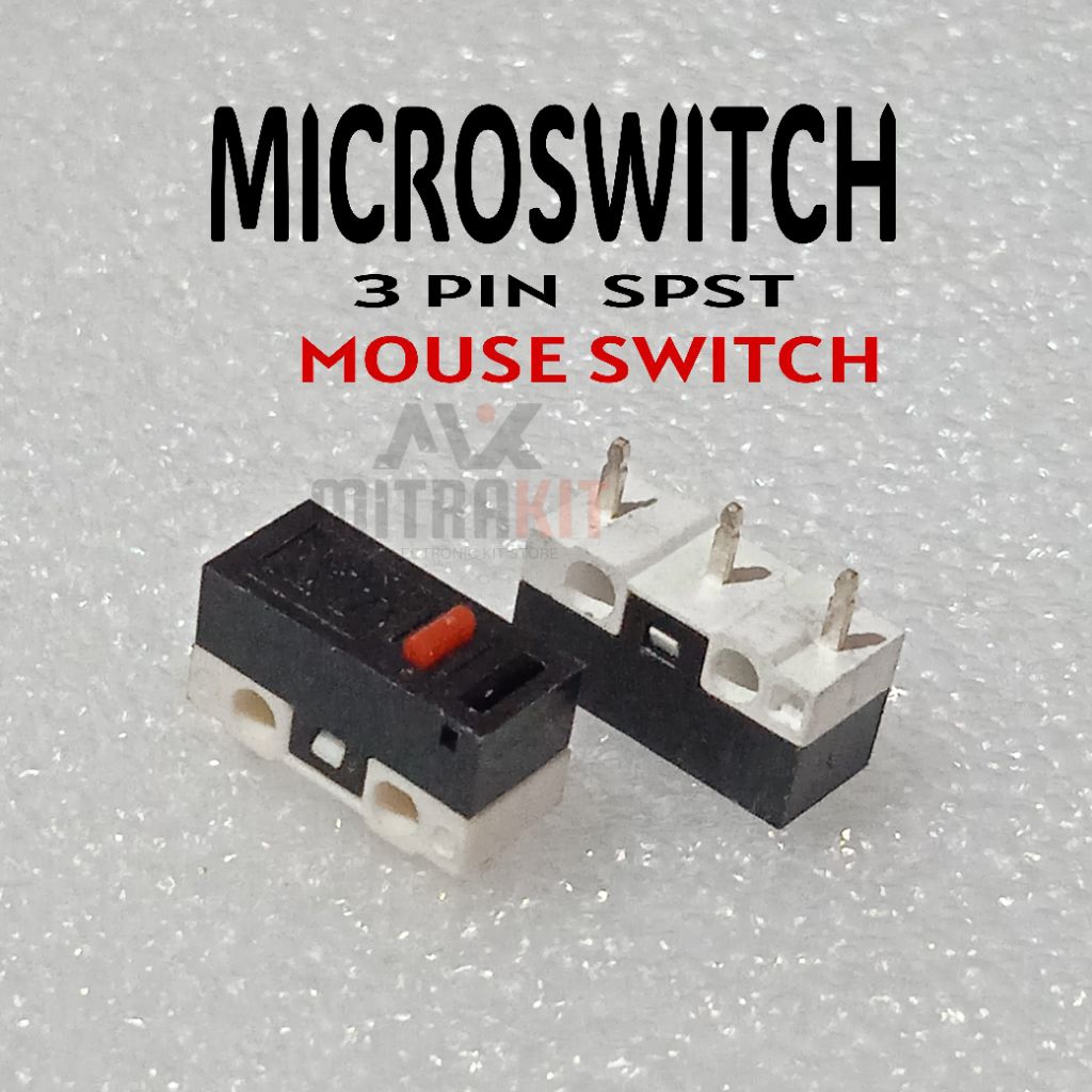 Jual MICROSWITCH MOUSE SWITCH 3PIN MINI saklar mouse | Shopee Indonesia