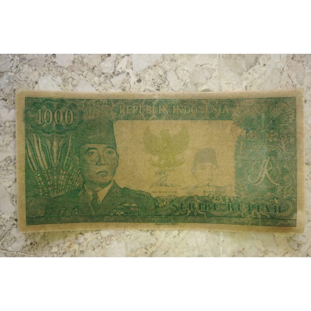 Jual Uang kertas Seribu Rupiah Tahun 1964 | Shopee Indonesia