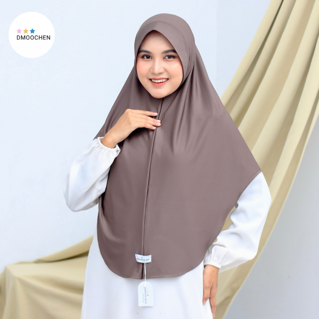 DMC Hijab Bergo Instan XL Dryfit Jersey Syari