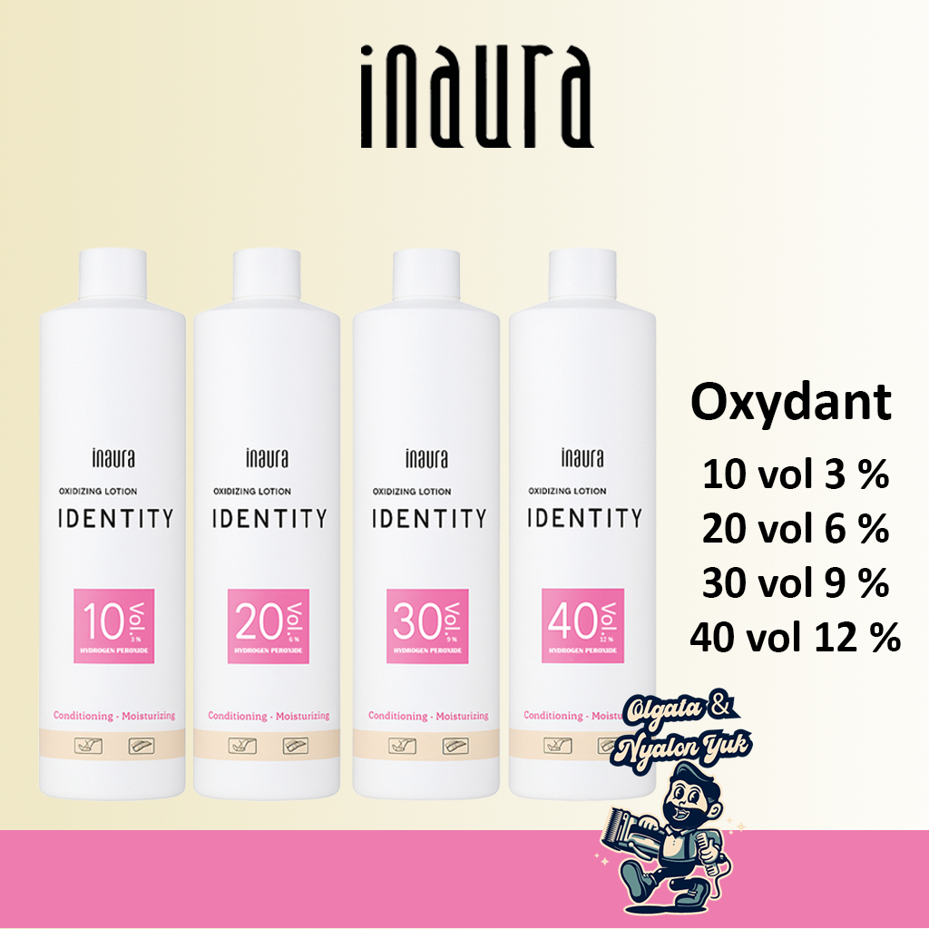 Jual Inaura Oxidant 1000ml | Identity Oxidising Lotion 10 Vol 3% / 20 ...