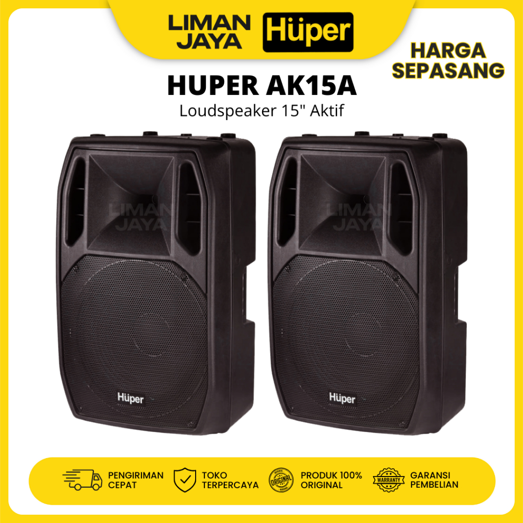 Jual Huper AK15A Active Speaker Aktif 15
