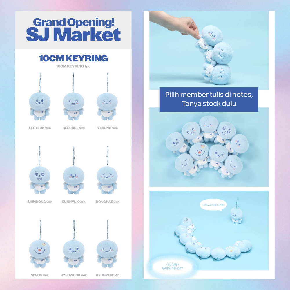 Jual [READY & PO] Super Junior Grand Opening! SJ MARKET Official