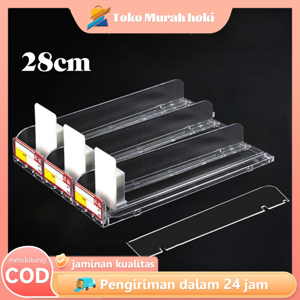 Jual Pusher Rokok 1 Baris Rak Rokok Akrilik Alat Pendorong Rokok ...