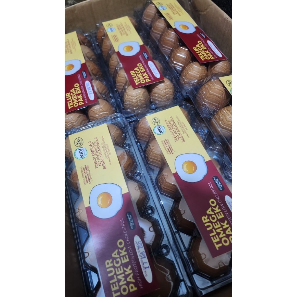 Jual Telur Omega Pak Eko | Telor Tinggi Protein | Telor Omega Lokal ...