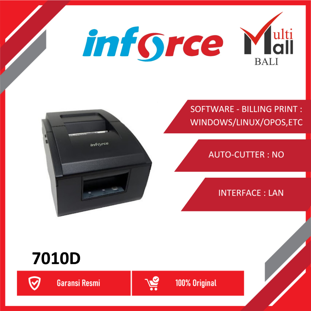 Jual Printer Inforce Dot Matrix 7010D LAN | Shopee Indonesia