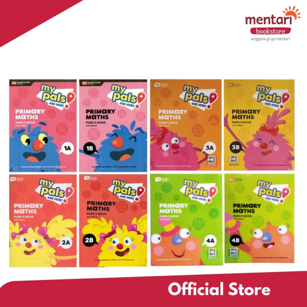 Jual Mentari Bookstore - My Pals Are Here Mathematics 4th Edition | MPH ...