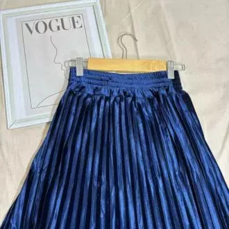 Rok Plisket Bludru 7 8 Premium Import