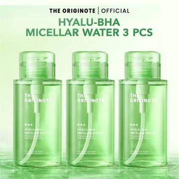 The Originote Acne Micellar Water 300ml Pembersih Wajah Makeup Remover Untuk Kulit Berjerawat