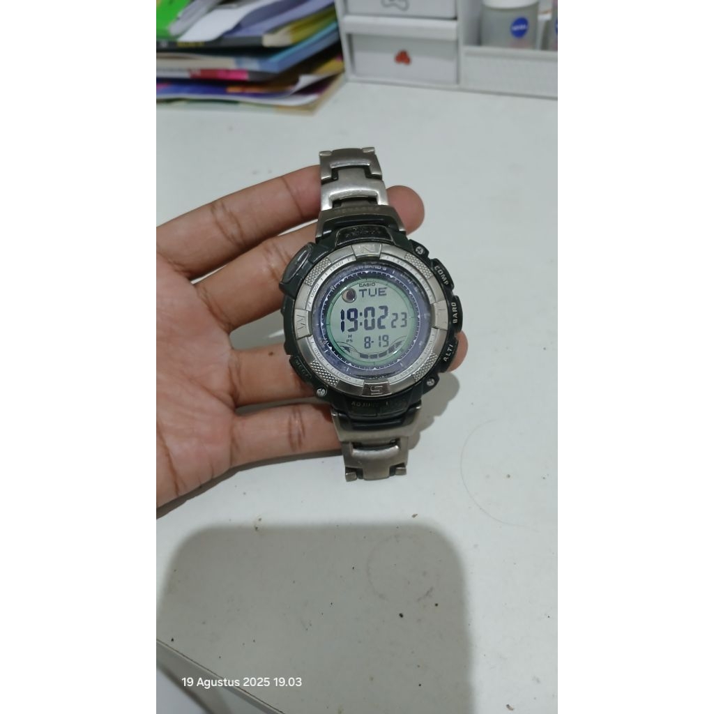 2 X Casio Original Pathfinder PAG-240 Gummi Abdeckung Endstücke PRG-130