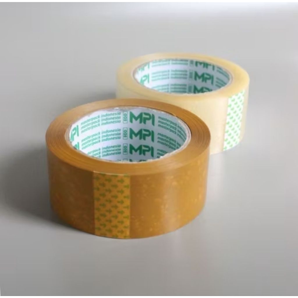 Jual LAKBAN OPP BENING & COKLAT MPI 45MM X 100YARD | 1 ROLL ISI 6PCS ...