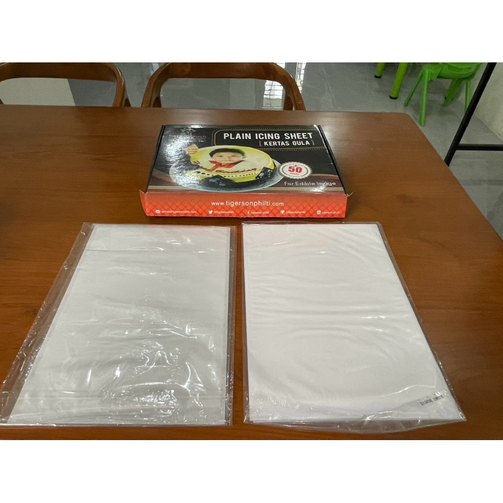 Jual Edible Sugar Paper 5pcs/ Icing Paper / Kertas Edible / Kertas ...