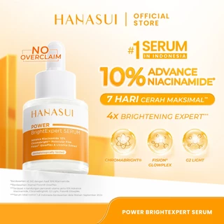 (REAL 10% ADVANCE NIACINAMIDE) Hanasui Power Bright Expert Serum - Mencerahkan, Kurangi Bintik Hitam Bekas Jerawat