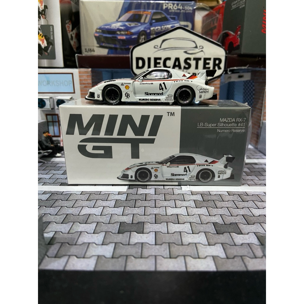 Jual MINI GT Mazda RX-7 LBWK Unsealed Mulus | Shopee Indonesia