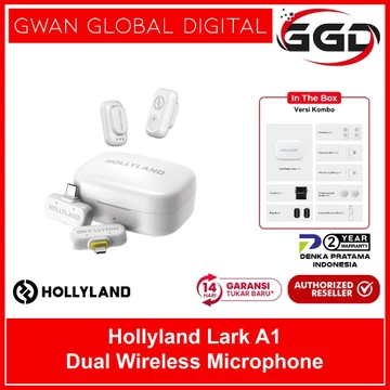Hollyland Lark A1 Wireless Microphone Smartphone Android IPhone IPad Action Camera Laptop