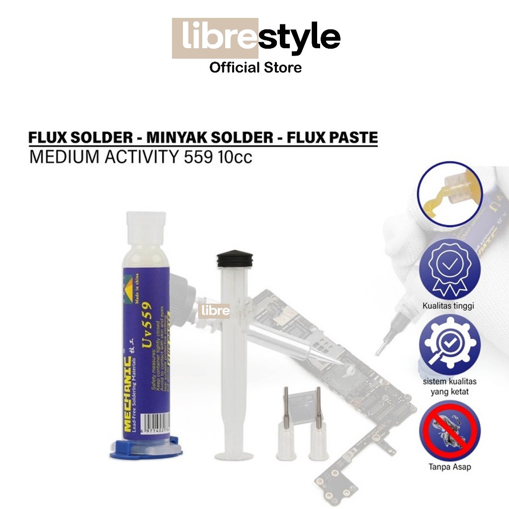 Jual Mechanic Medium Activity 223 Medium activity 559 Flux Solder Flux ...