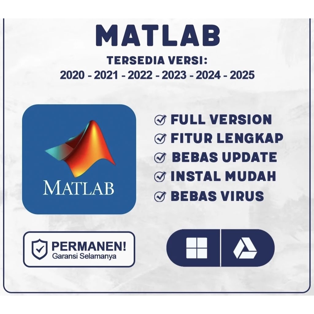 Jual Matlab 2025 Full Version Lifetime + Panduan Instalasi (WIN & MAC ...