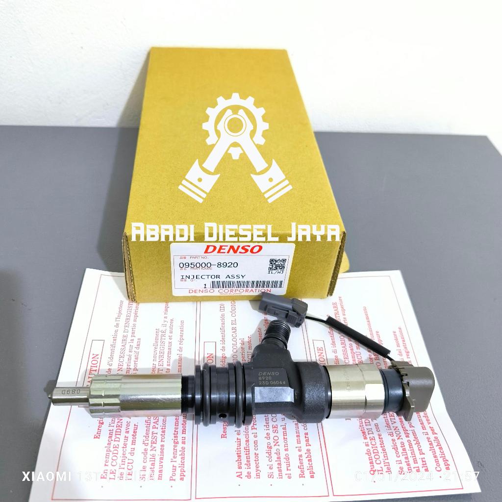 Jual 095000-8920 NOZZLE INJECTOR FUSO 6M60 INJECTOR ME306398 GENJO ...