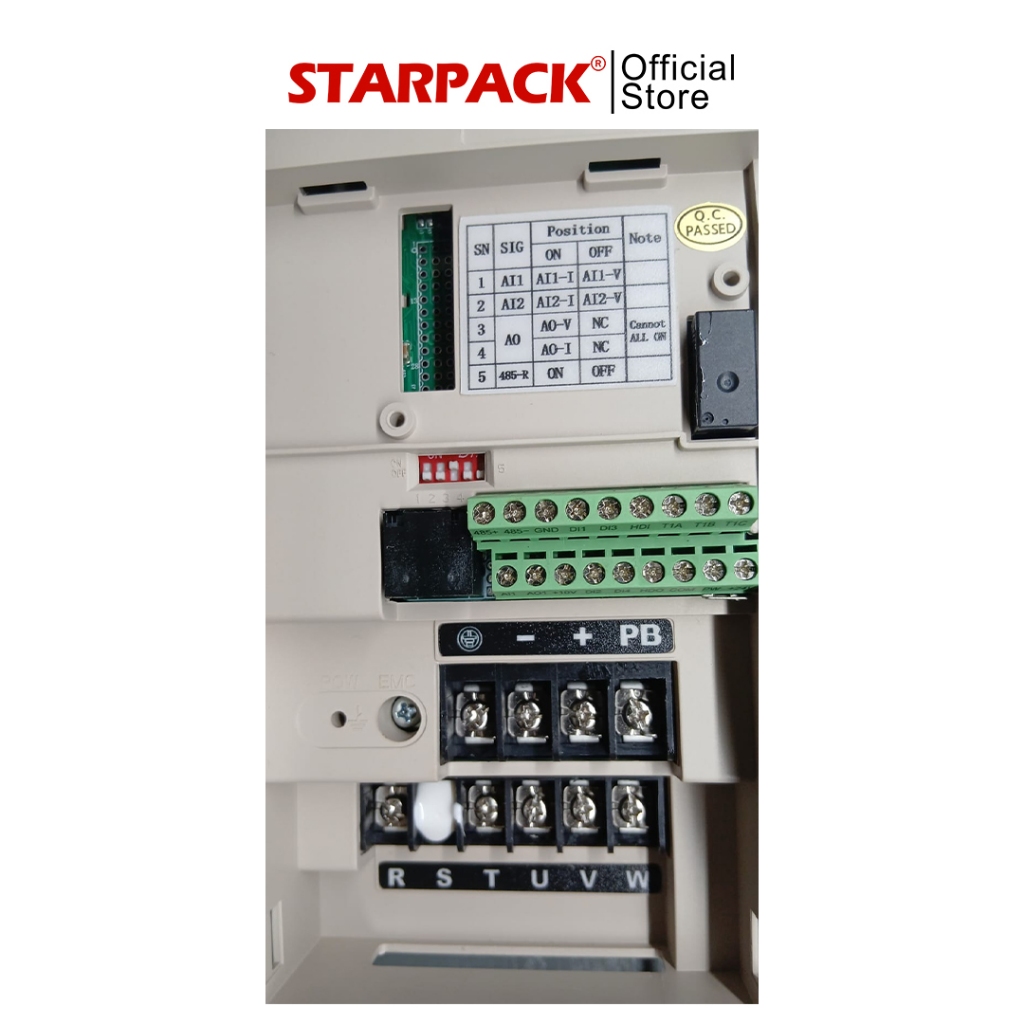 Jual Inverter VFD FGI FD500 5.5 KW / 7.5 HP Input 1Phase 220v Output ...