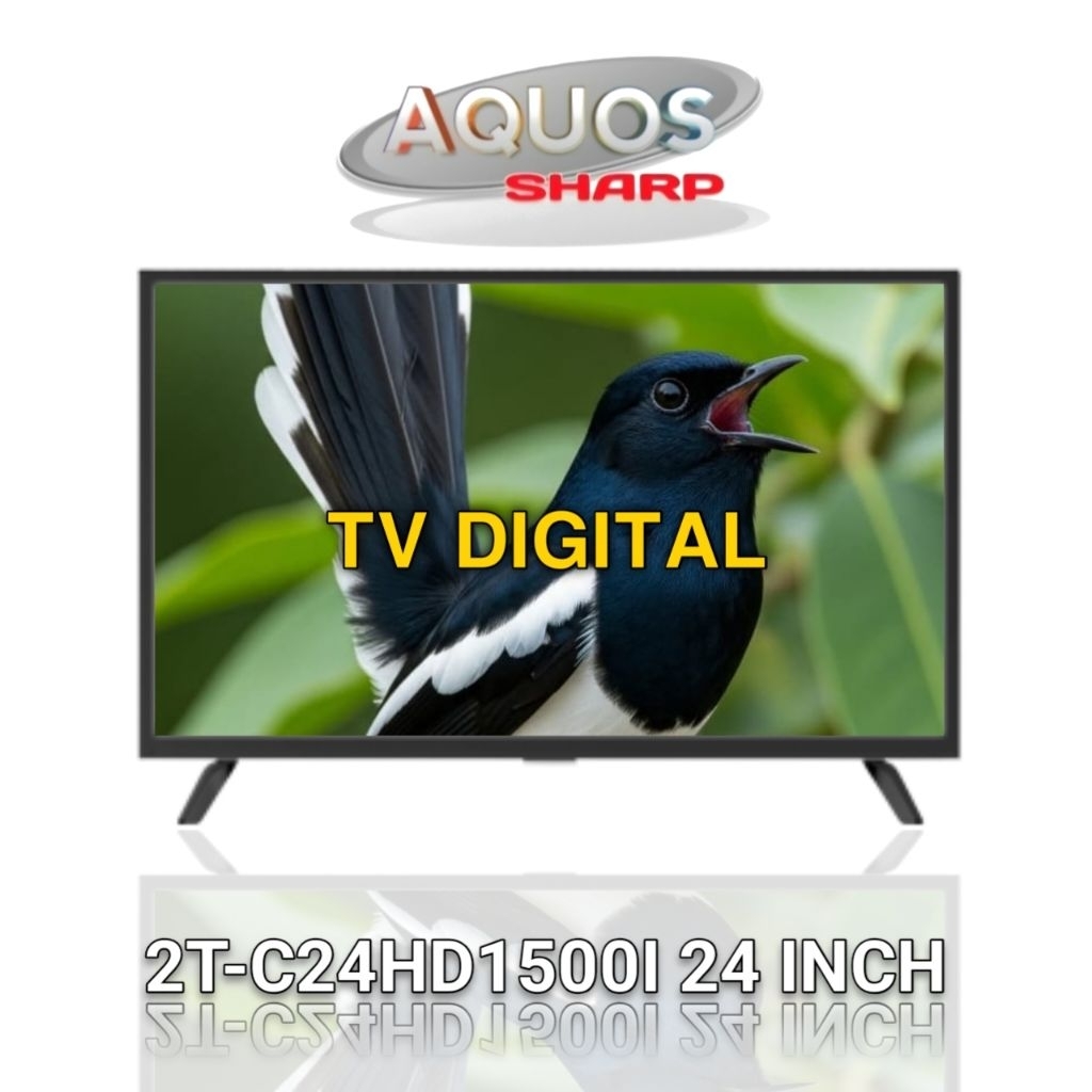 Jual tv led Sharp 24 inch digital 2T-C24HD1500I 2T-C24GD1400I | Shopee ...