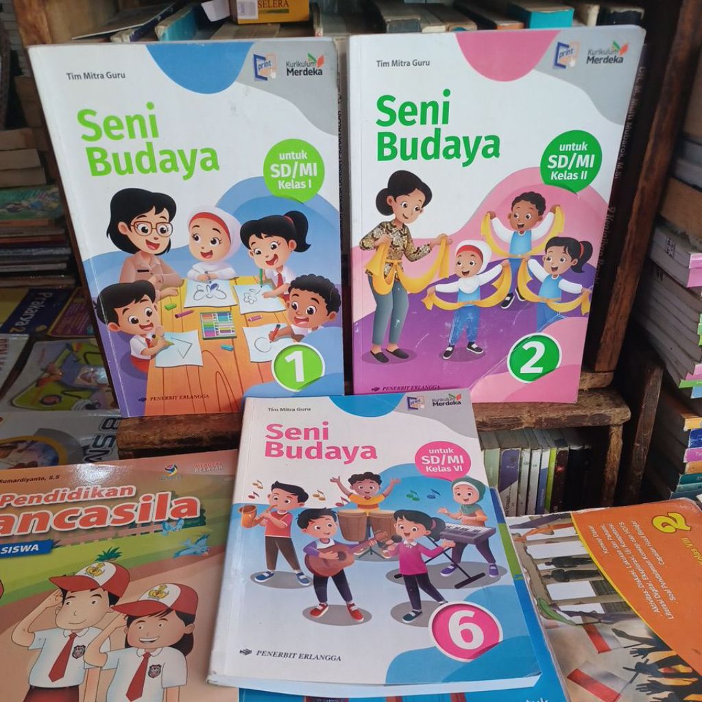 Jual Seni Budaya Untuk SD Kelas 1 Kelas 2 Kelas 6 Kurikulum Merdeka ...