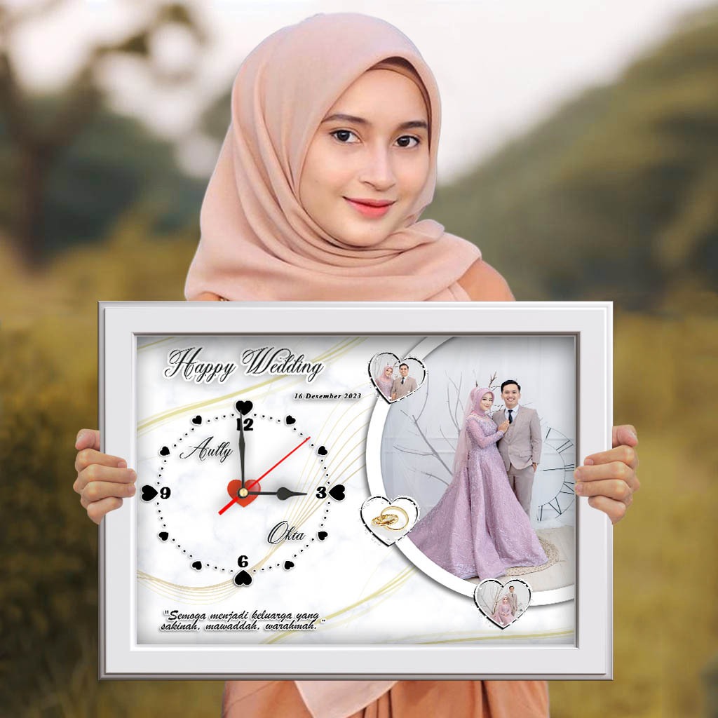 kado pernikahan kado ulang tahun kado wisuda kado ultah hampers lebaran kado bayi jam dinding custom
