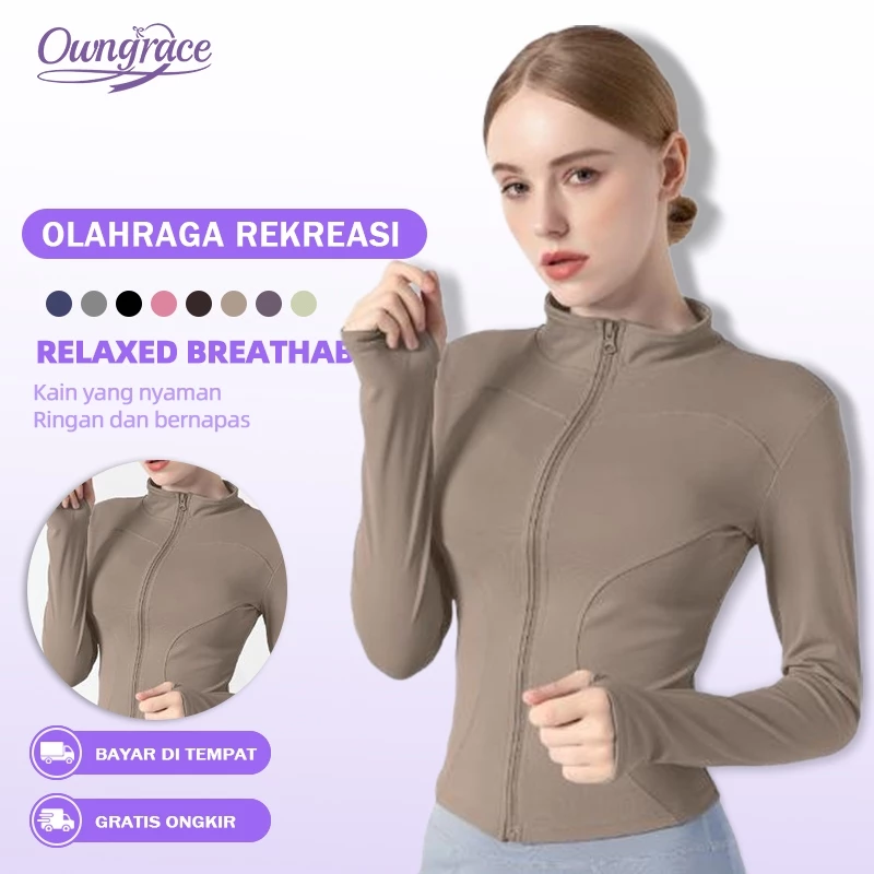 Jaket Olahraga Anti Uv 
