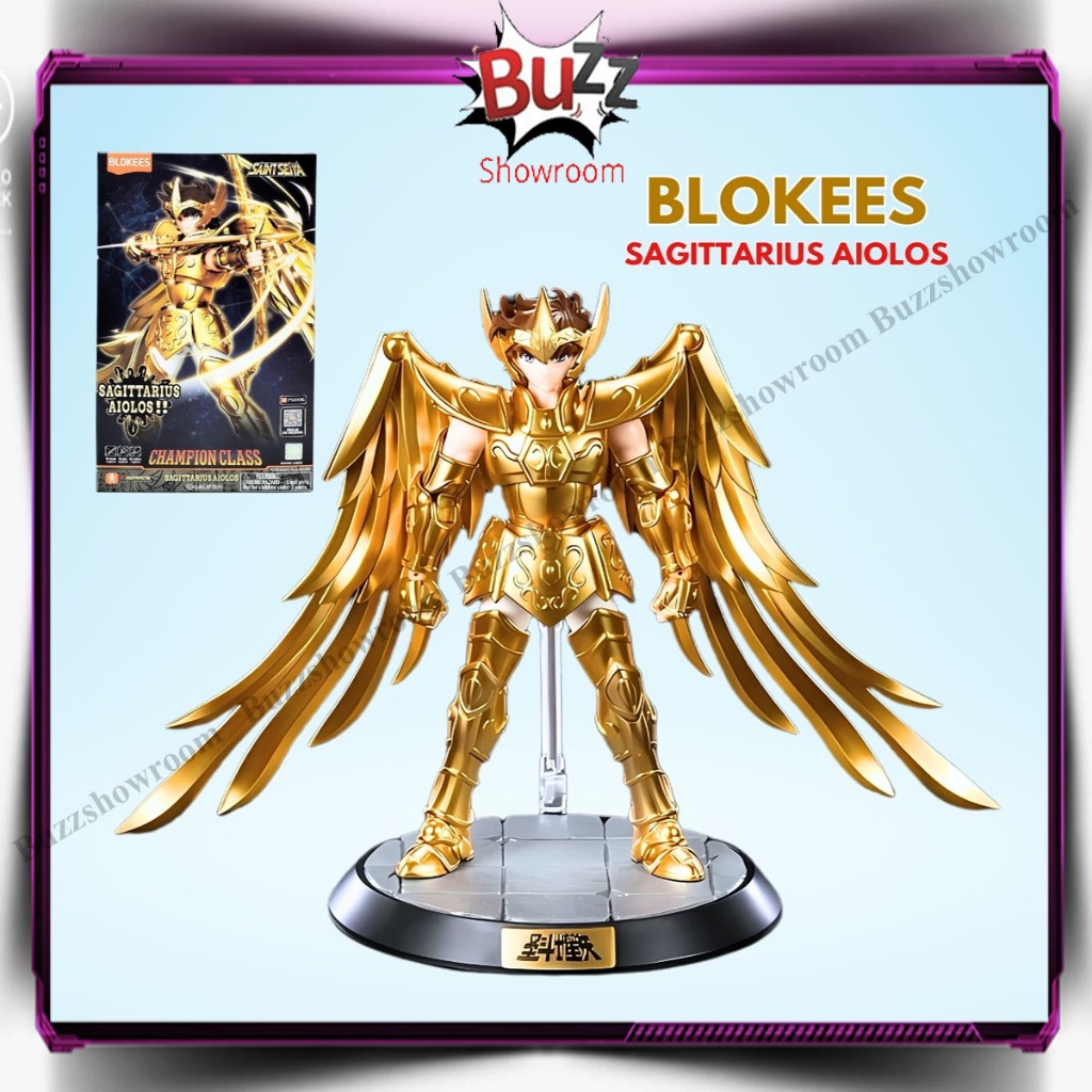 Jual Blokees Saint Seiya Sagittarius Aiolos Champion Class 05 Original ...