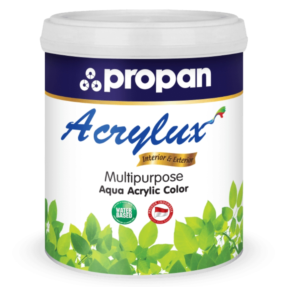 Jual CAT PROPAN ACRYLUX COLOR AAC-955 0.9 KG - BLACK TT 9406 (Warna ...