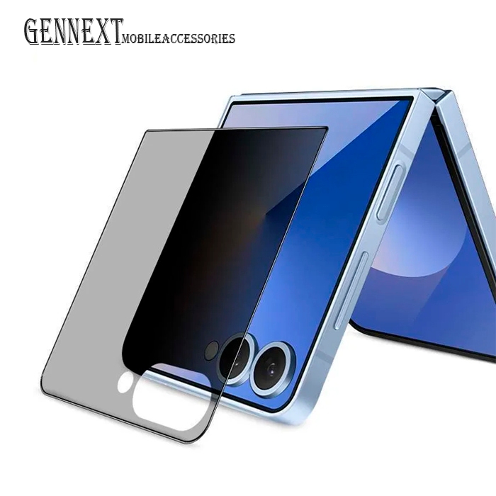 Jual Gennext Tempered Glass Spy Privacy Samsung Galaxy Z Flip 7 Flip7 ...