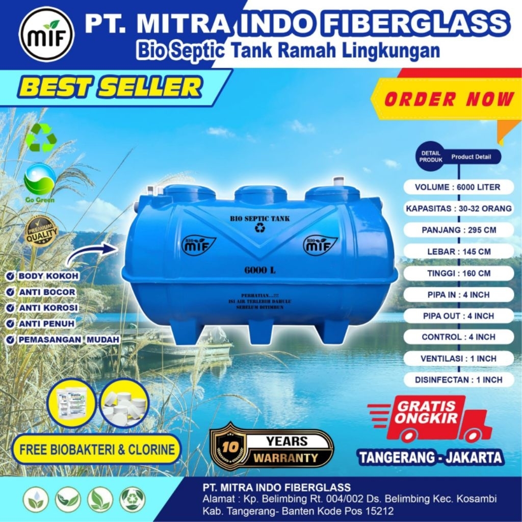 Jual Septic tank 6000 liter BIO BOSS | Shopee Indonesia