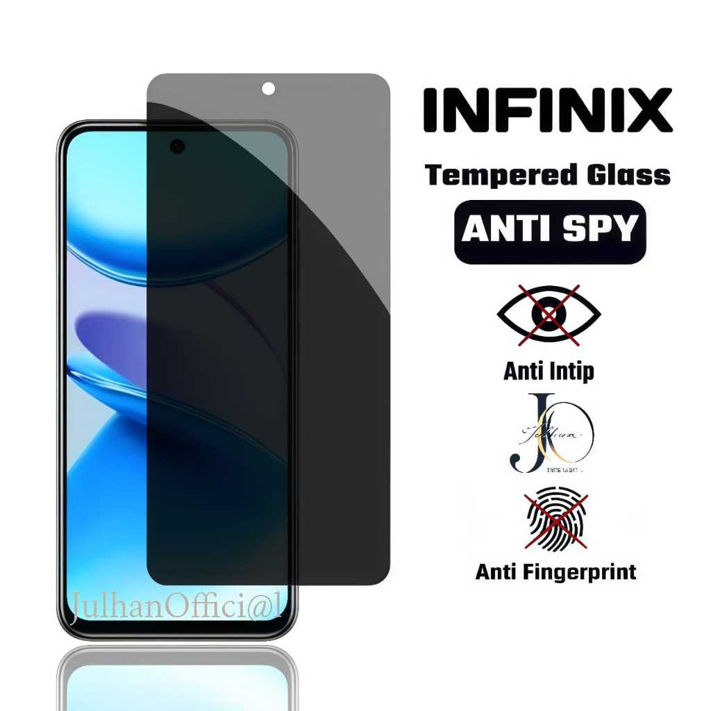 Jual Tempered Glass Anti Spy Infinix Smart 10 10+10 HD 9 9 HD 8 8+ 8 HD ...