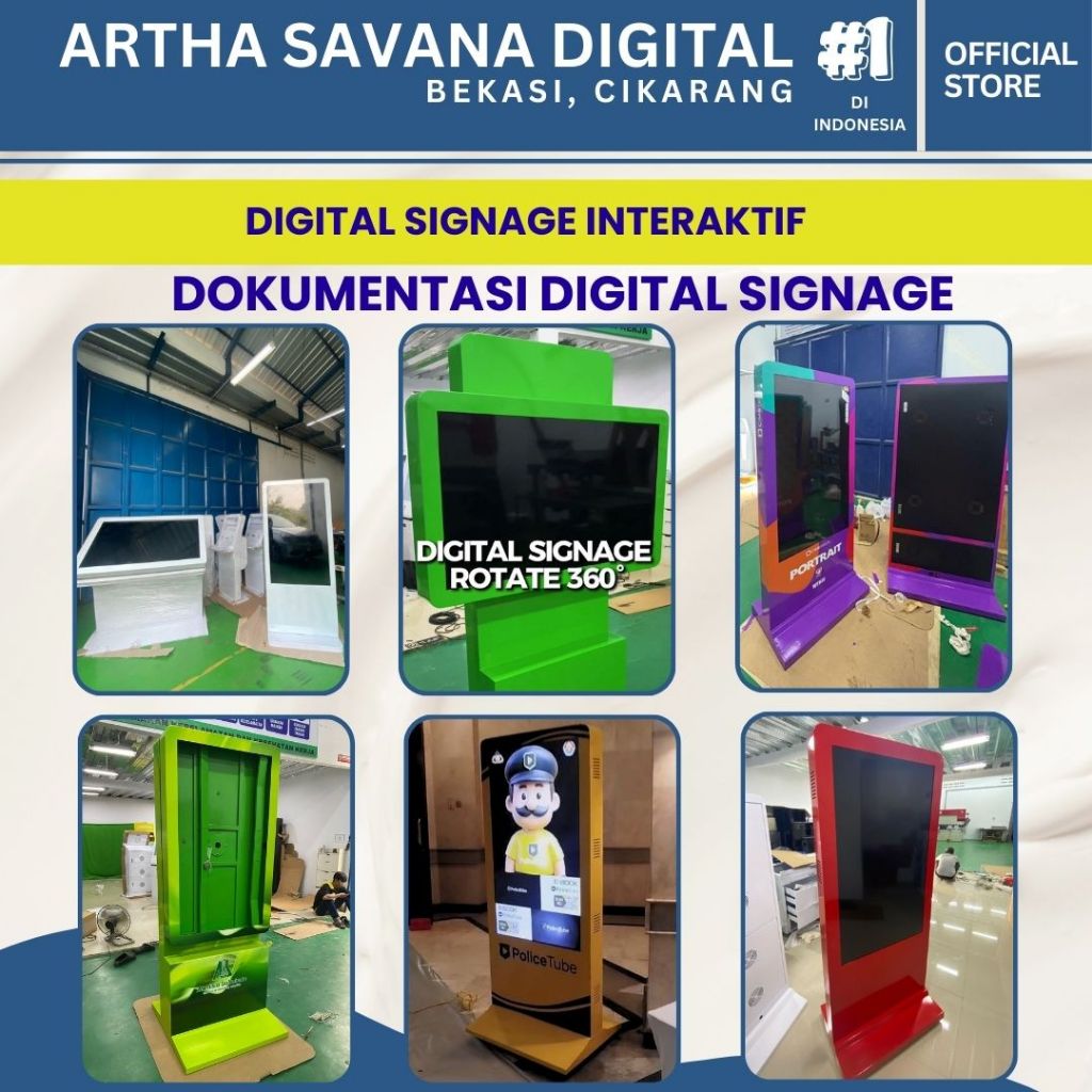 Jual BOX DIGITAL SIGNAGE DELUXE ROUTETABLE 90 DERAJAT PUSAT INFORMASI ...