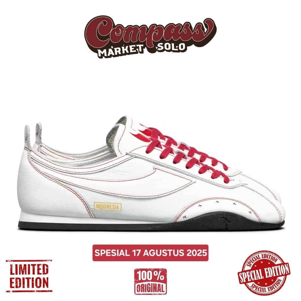 Jual [ORIGINAL] SEPATU COMPASS LEGASI 1708 WHITE || SEPATU COMPASS ...