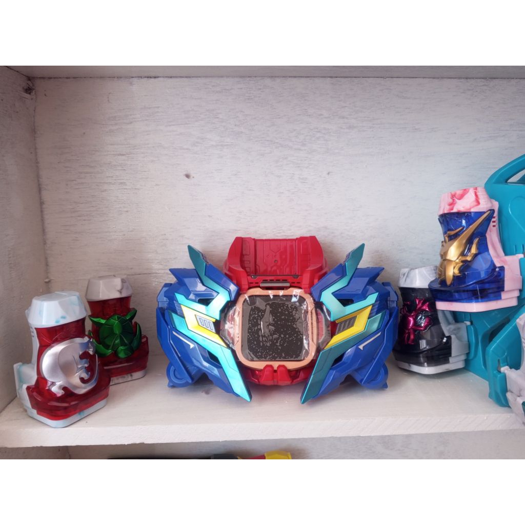 Jual DX Kamen rider Destream+vistamp turtle & comodo | Shopee Indonesia