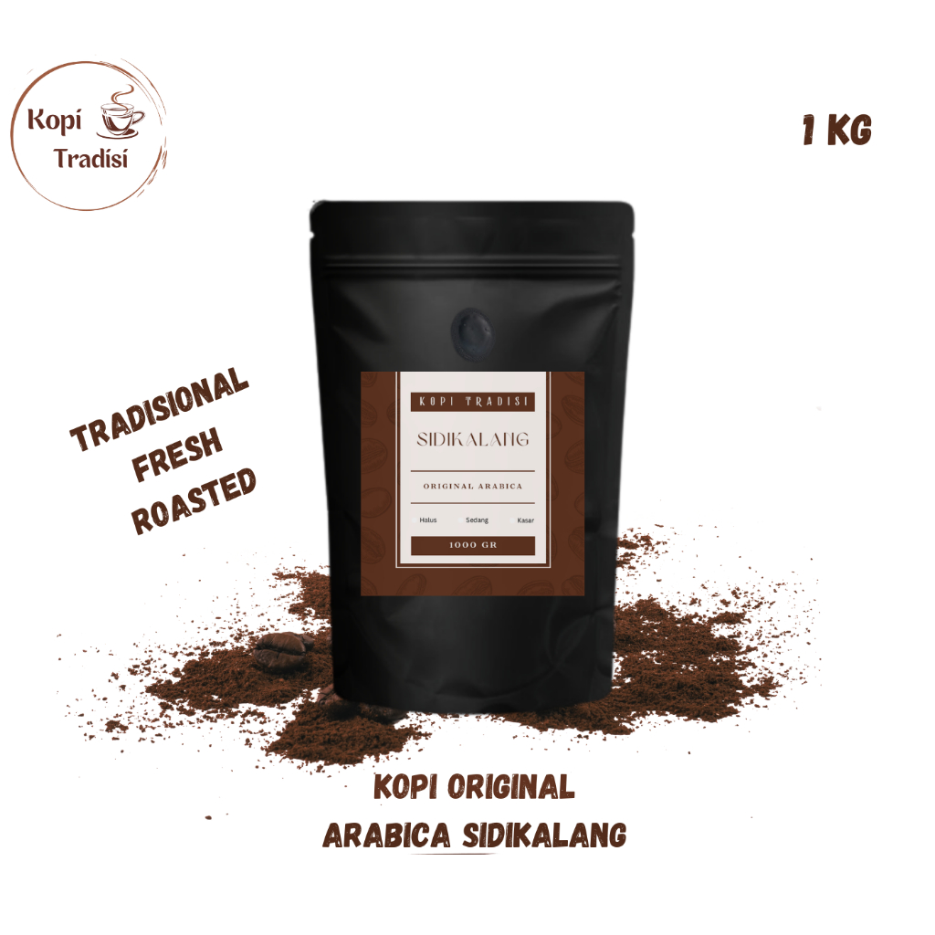 Jual Kopi Bubuk Original Arabica Sidikalang 1kg Fresh Roasted | Kopi