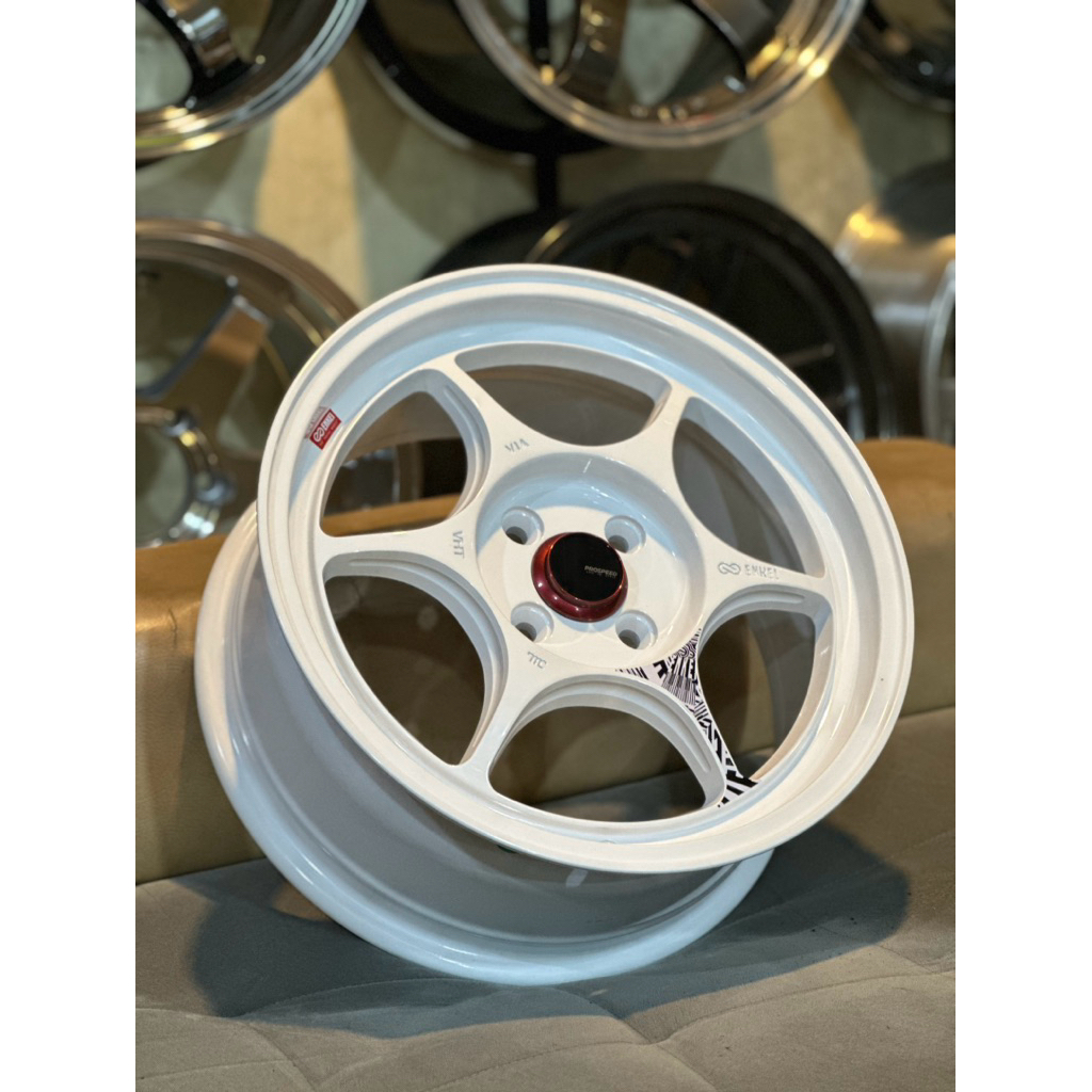 Jual Velg Enkei Pf R16 White Milling Spoke Kondisi Baru | Shopee Indonesia