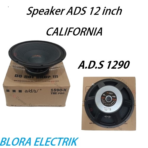 Jual Speaker ADS PRO-1280 komponen speaker full range 12 inch
