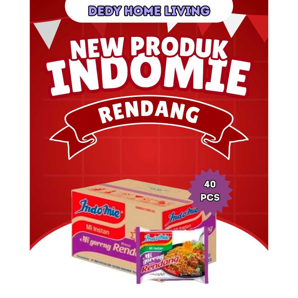 Jual Indomie - MIE Rendang 1 DUS - 40 PCS | Shopee Indonesia