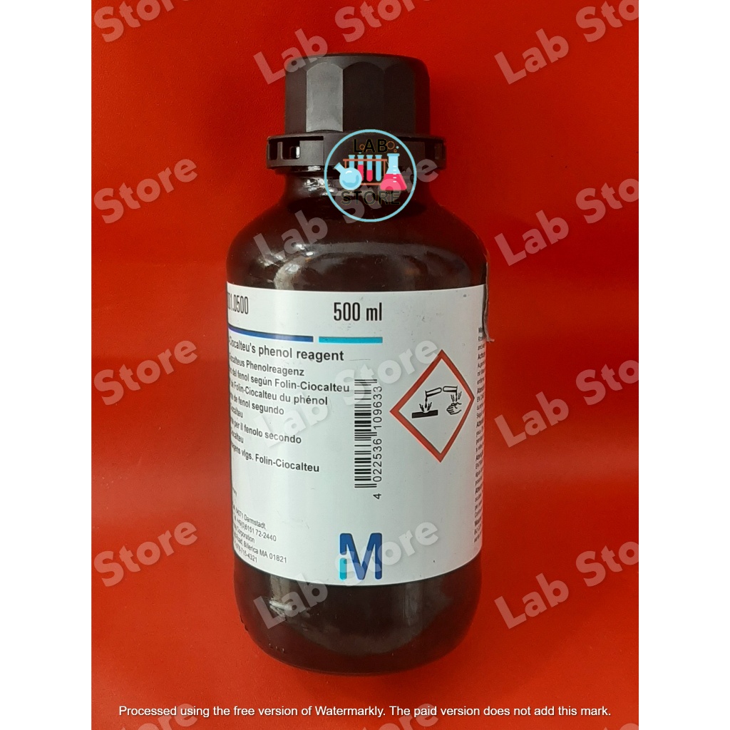 Jual Folin Ciocalteus Merck Phenol Reagent / Follin / Folin Per ml ...