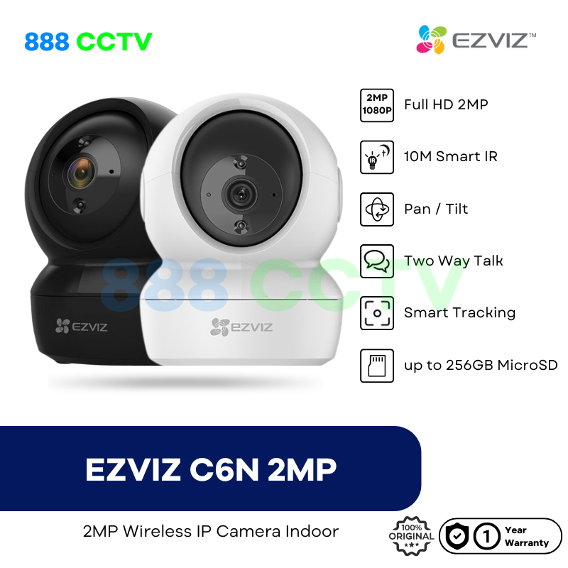 EZVIZ C6N 2MP 1080p Smart CCTV Wifi IP Camera Indoor