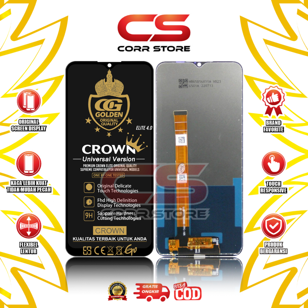 Jual LCD TOUCHSCREEN REALME C21Y / C25Y / RMX3261 / RMX3263 ORIGINAL ...