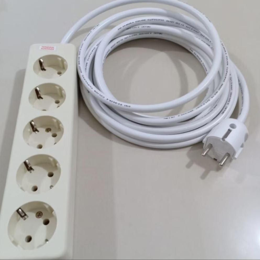 Jual Uticon Stop Kontak Rakitan 5 Lubang Panjang Kabel 1m s/d 5m ...