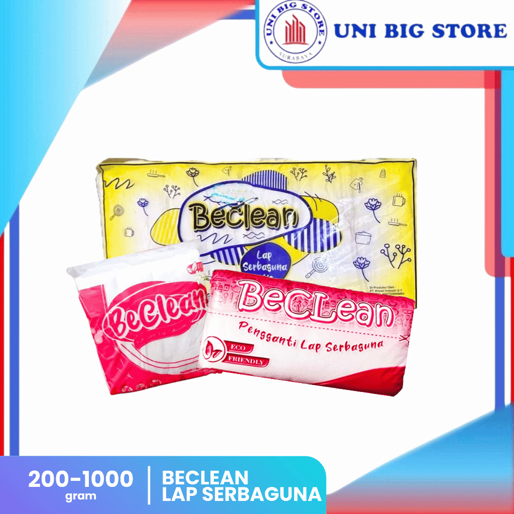 Jual BECLEAN Be Clean Tissue Pengganti Lap Serbaguna Tisu Dapur Bisa ...