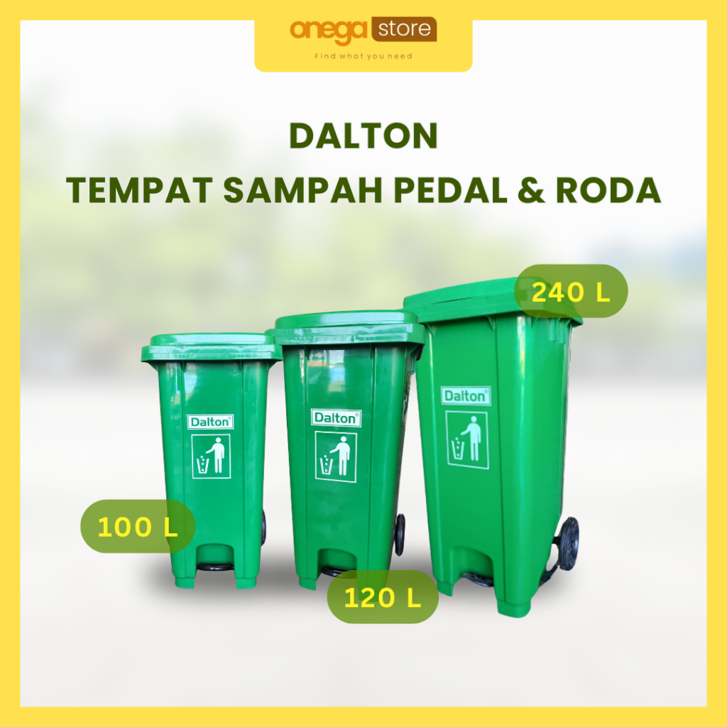 Product image Dalton Tempat Sampah Roda 120L LXD 120K
