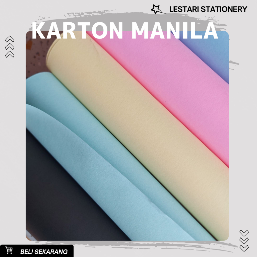 Jual Per 10 Lembar Kertas Karton Manila BCT 61cm X 86cm | Karton manila ...