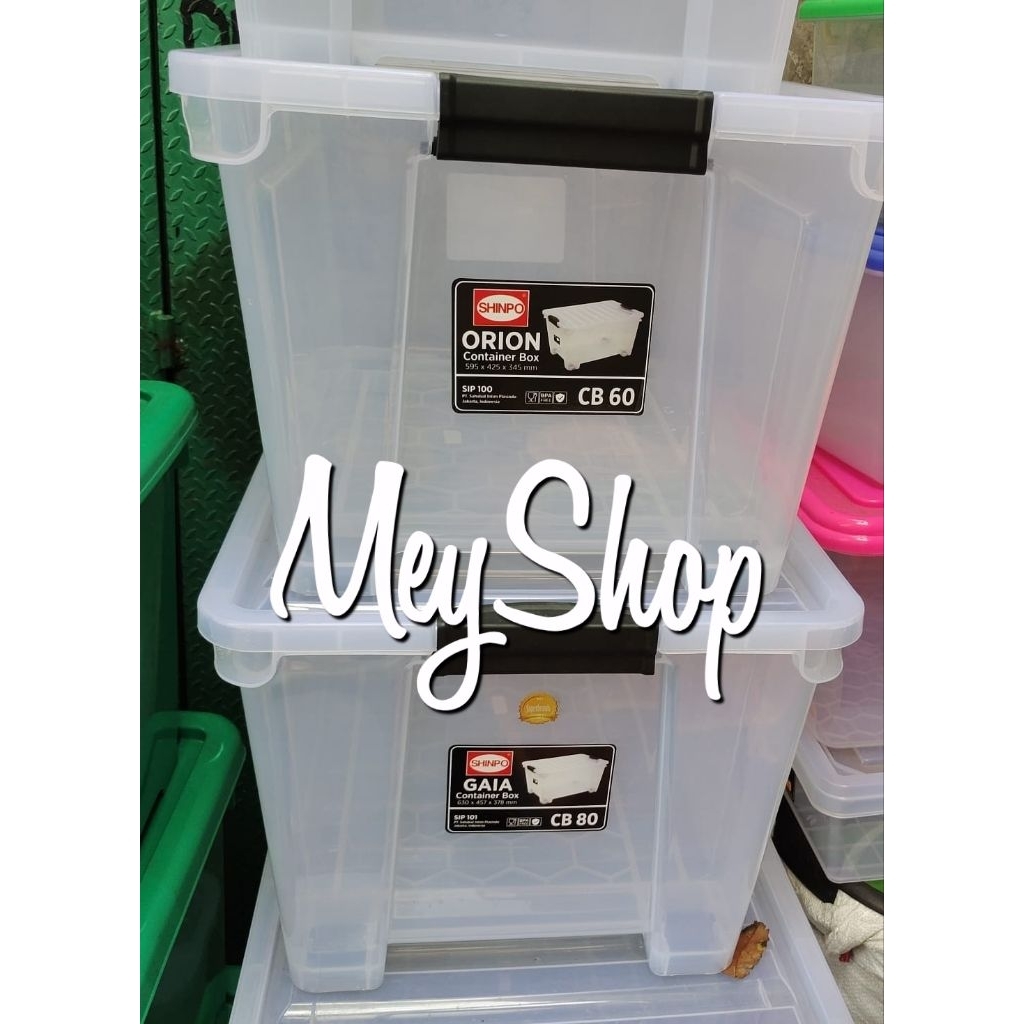Jual Container box Shinpo bening CB 60, CB 80/box shinpo CB 60,CB 80 ...