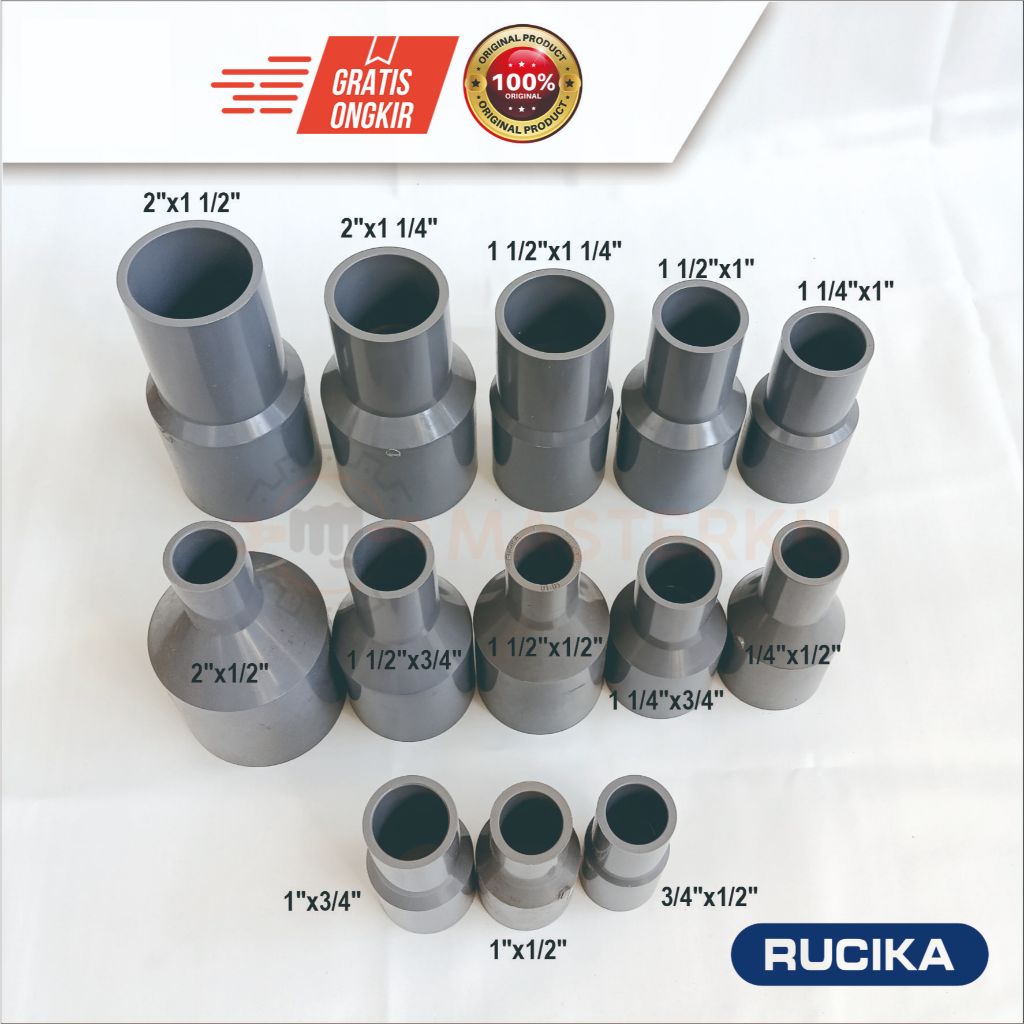 Jual SAMBUNGAN PIPA SOK RATA AW RUCIKA / OVERLOOP RATA RUCIKA | Shopee ...