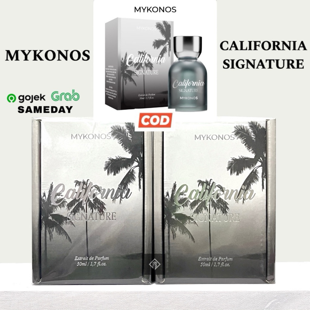 Jual [READY] Parfum MYKONOS California Signature 50ml | Shopee Indonesia