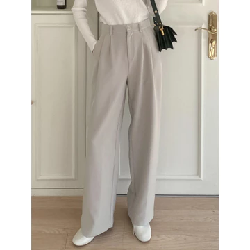 ARAJIWA Celana Kantor Wanita Petite Kulot Highwaist Anti Kusut Flowy Premium